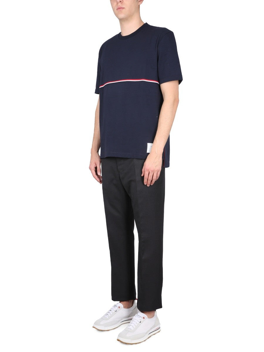 THOM BROWNE - Férfi - Kék - Póló