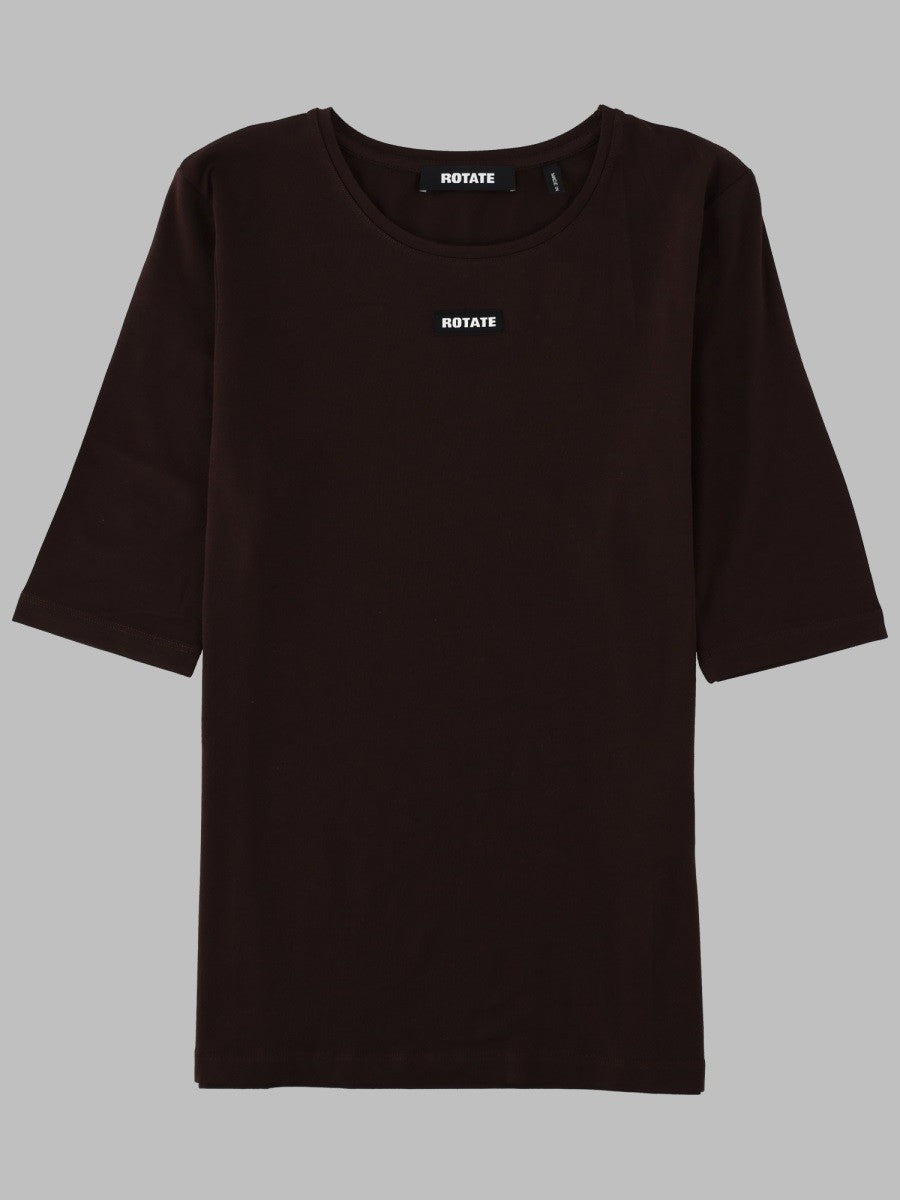 ROTATE - Woman - Brown - T-shirt