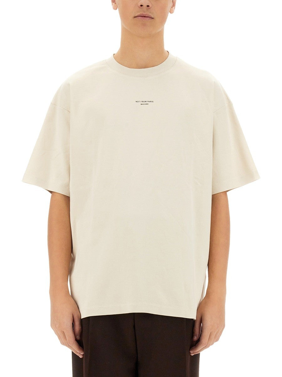 Drole De Monsieur - Férfi - Beige - Póló