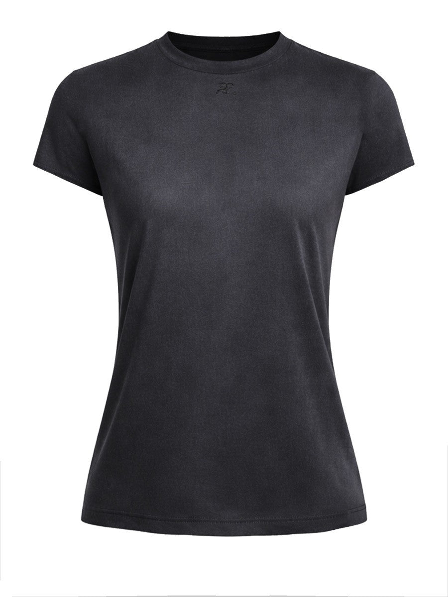 COURREGES - Woman - Black - T-shirt