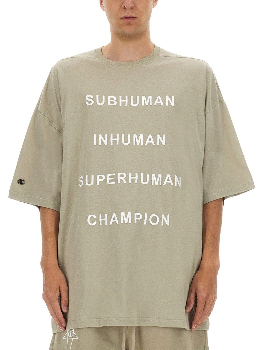 CHAMPION X RICK OWENS - Férfi - Khaki - Póló