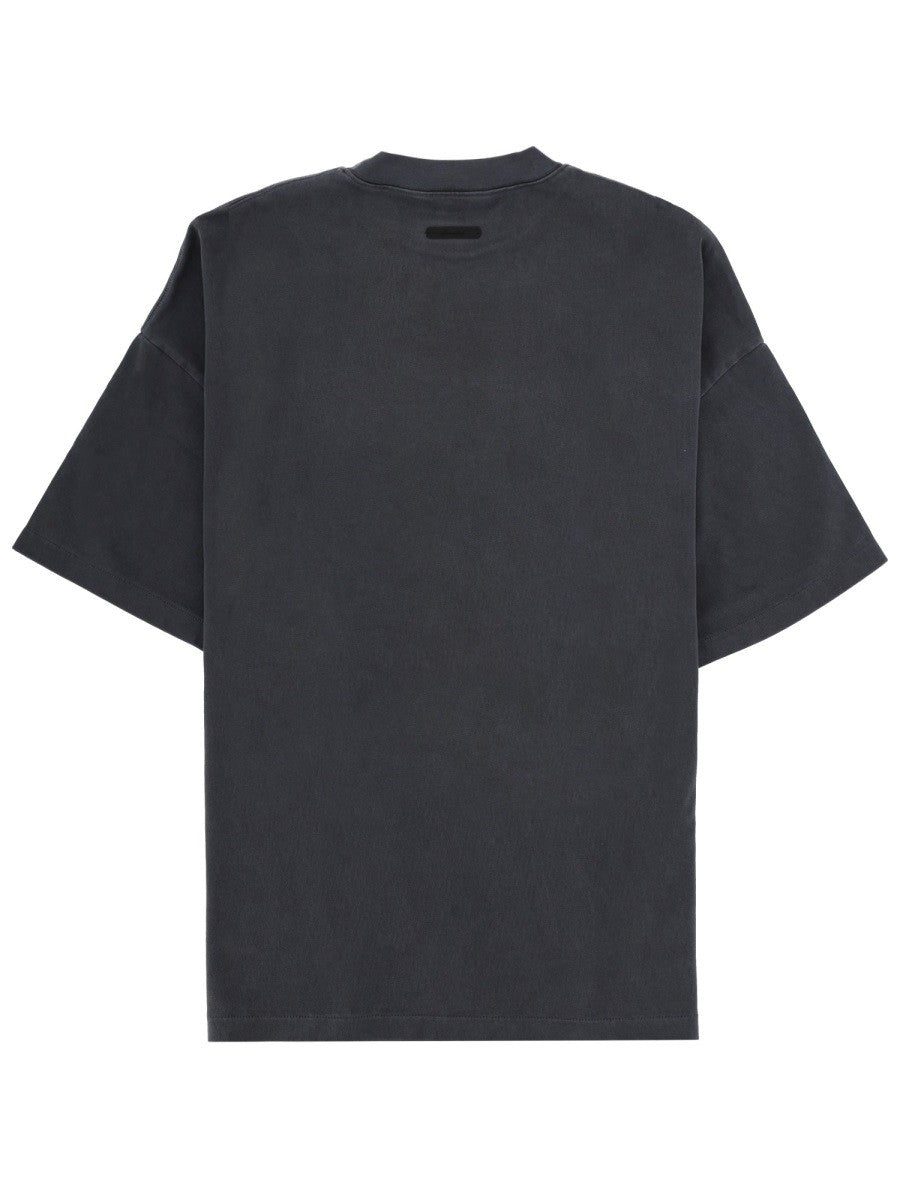 FEAR OF GOD ESSENTIALS - Man - Grey - T-shirt