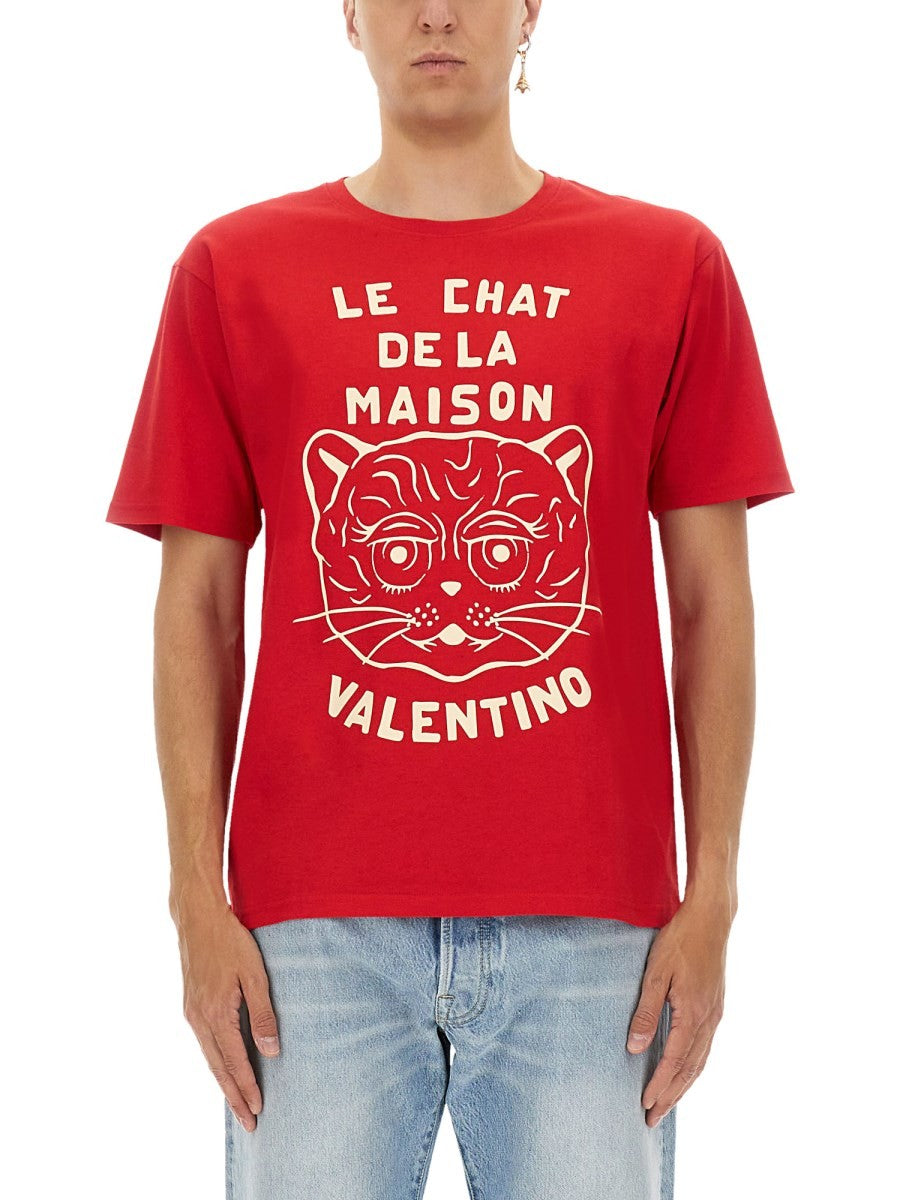 Valentino - Férfi - Piros - Póló
