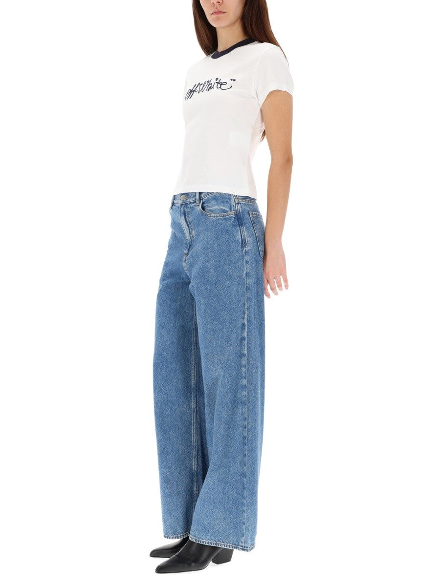 Off-white - Woman - White - T-shirt