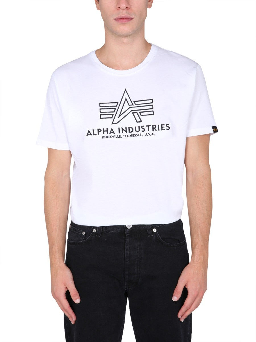 ALPHA INDUSTRIES - Férfi - Fehér - Póló