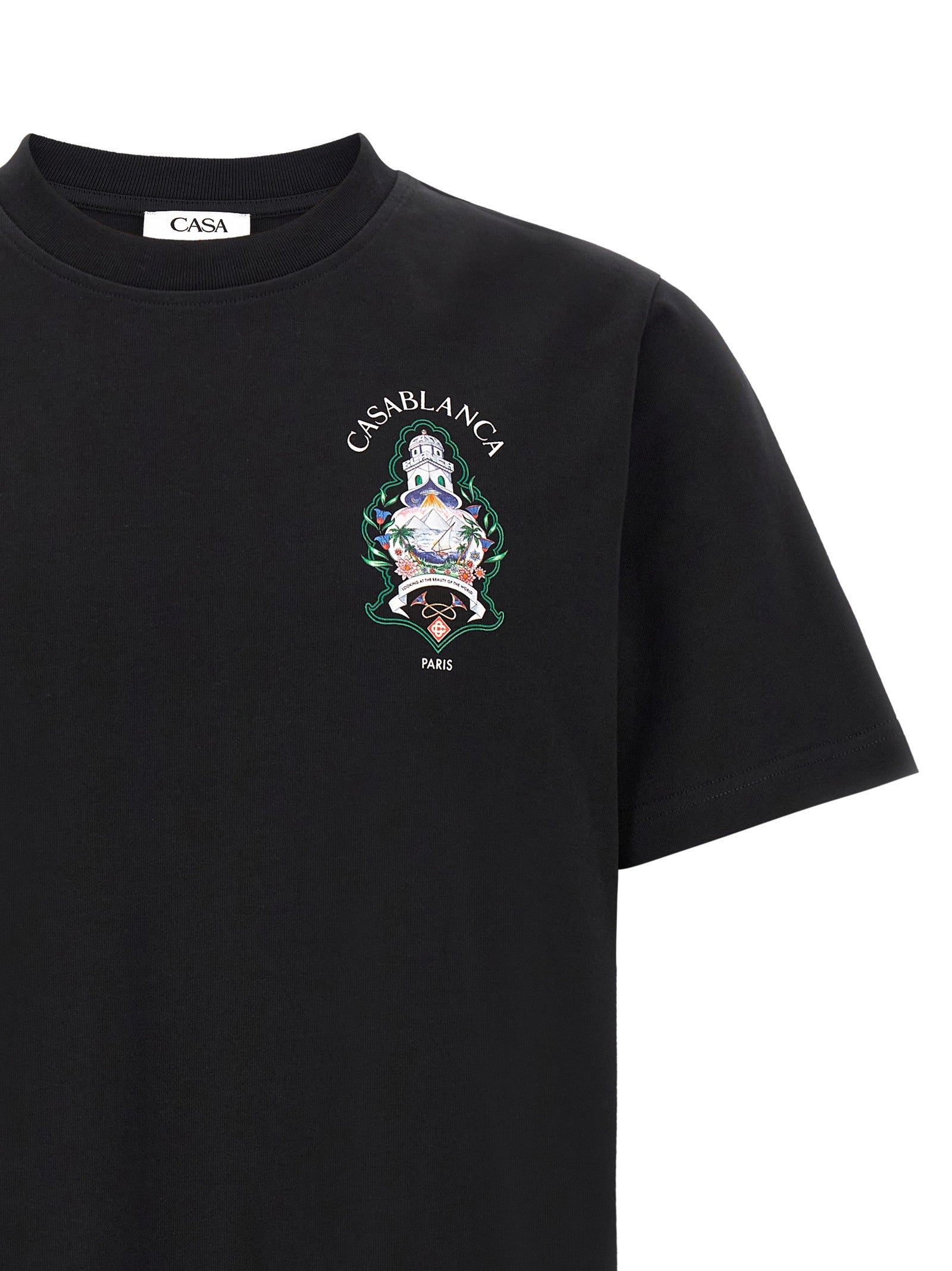 CASABLANCA - nan - Black - T-shirt