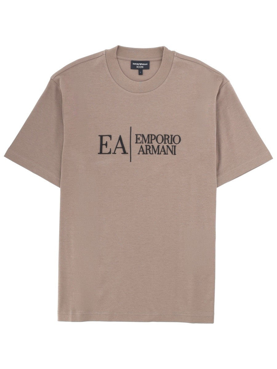 Emporio Armani - Férfi - Barna - Póló