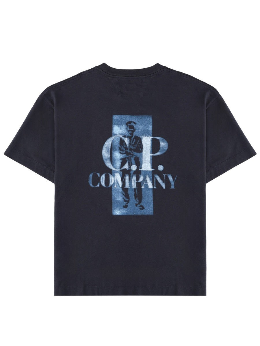 C.P. COMPANY - Férfi - Kék - Póló
