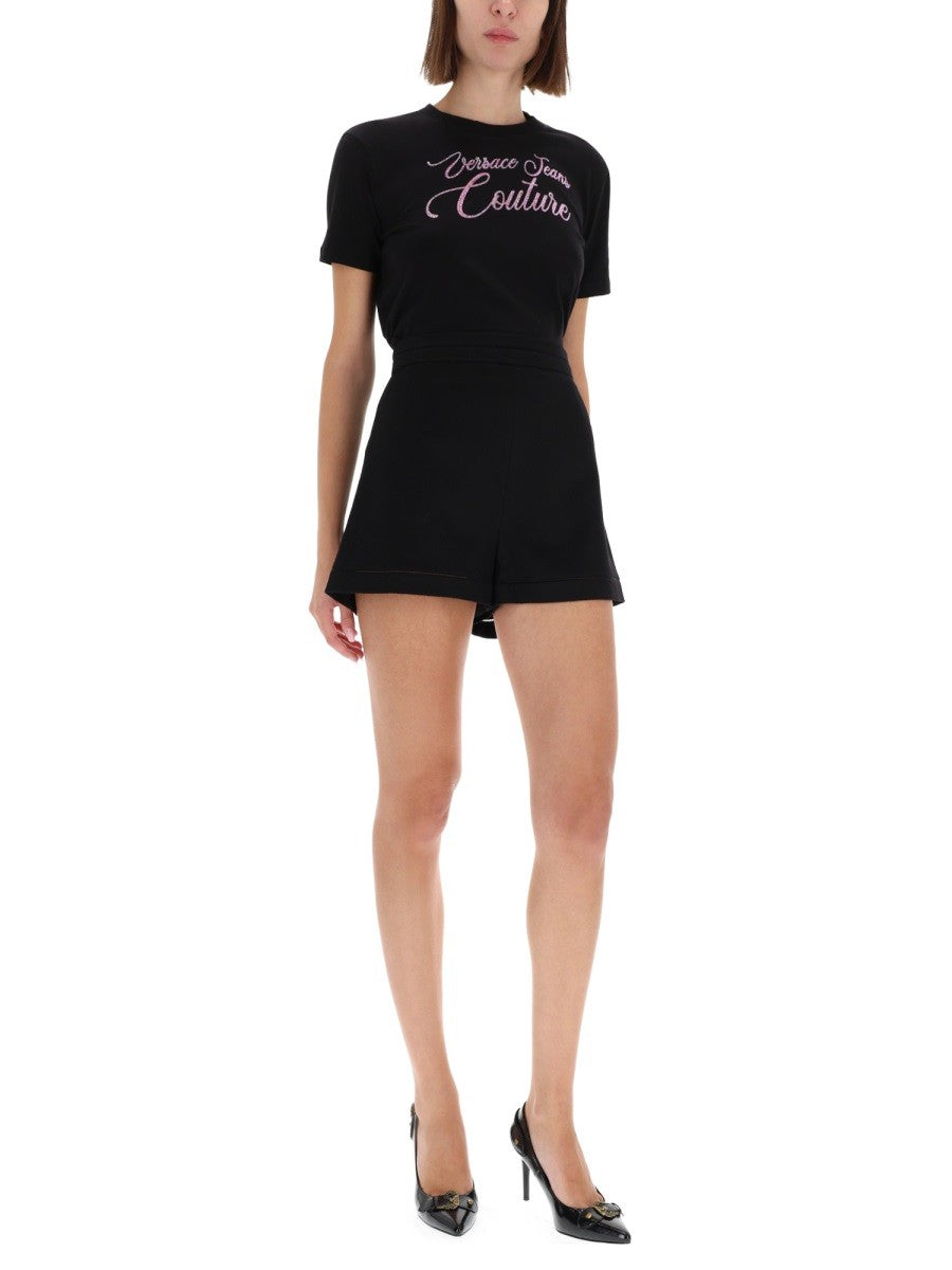 Versace Jeans Couture - Woman - Black - T-shirt