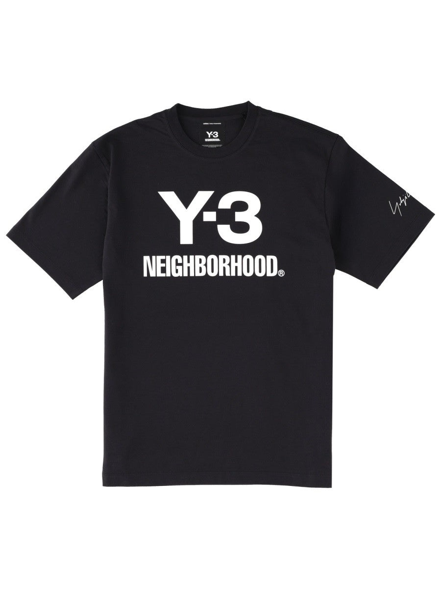 Y - 3 NEIGHBORHOOD - Unisex - Black - T-shirt