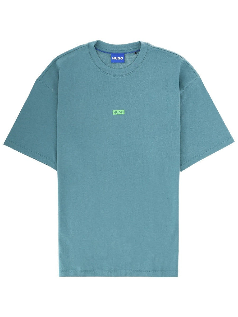 Hugo - Man - Green - T-shirt