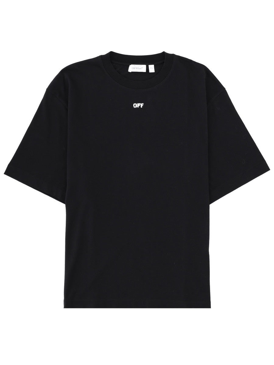 Off-white - Man - Black - T-shirt