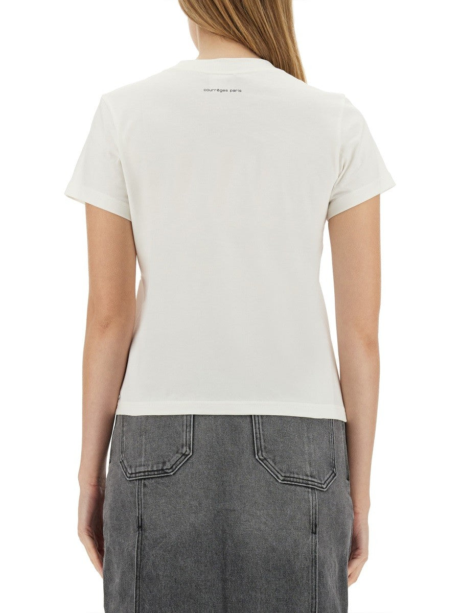 COURREGES - Woman - White - T-shirt