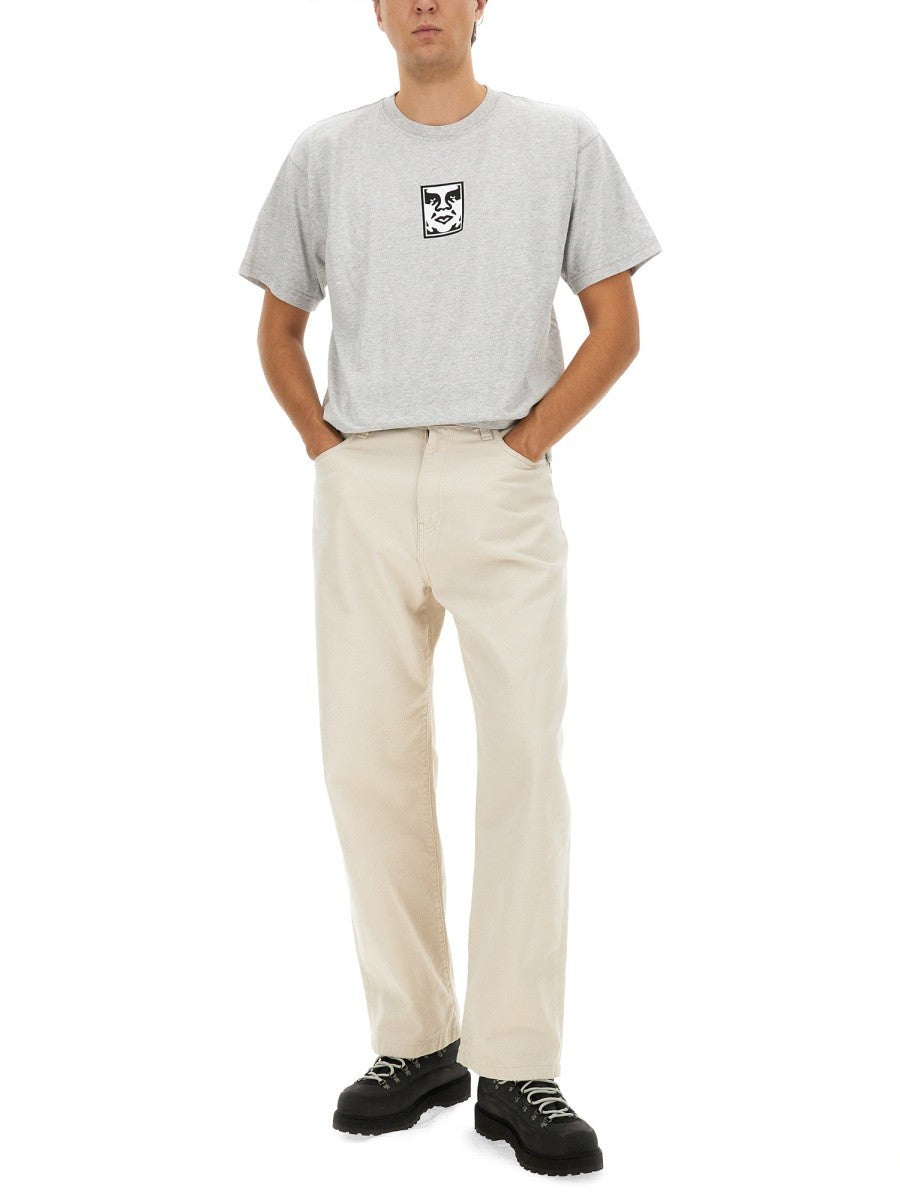 OBEY - Férfi - Szürke - Póló