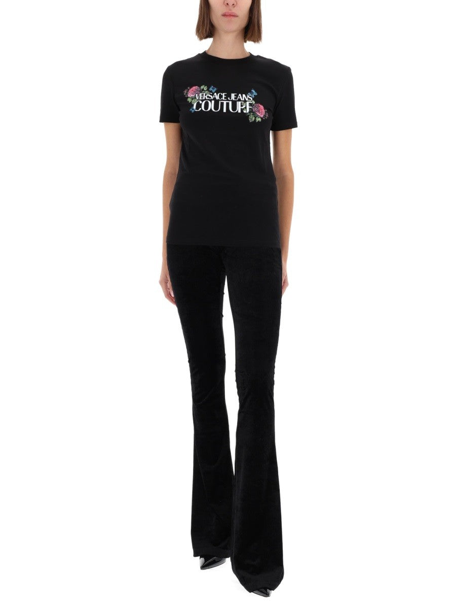 Versace Jeans Couture - Woman - Black - T-shirt