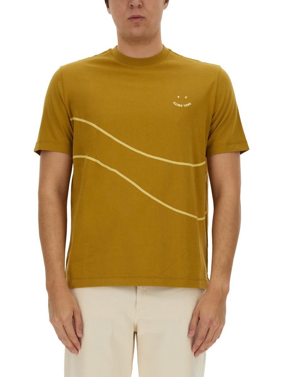 PS BY PAUL SMITH - Férfi - Barna - Póló