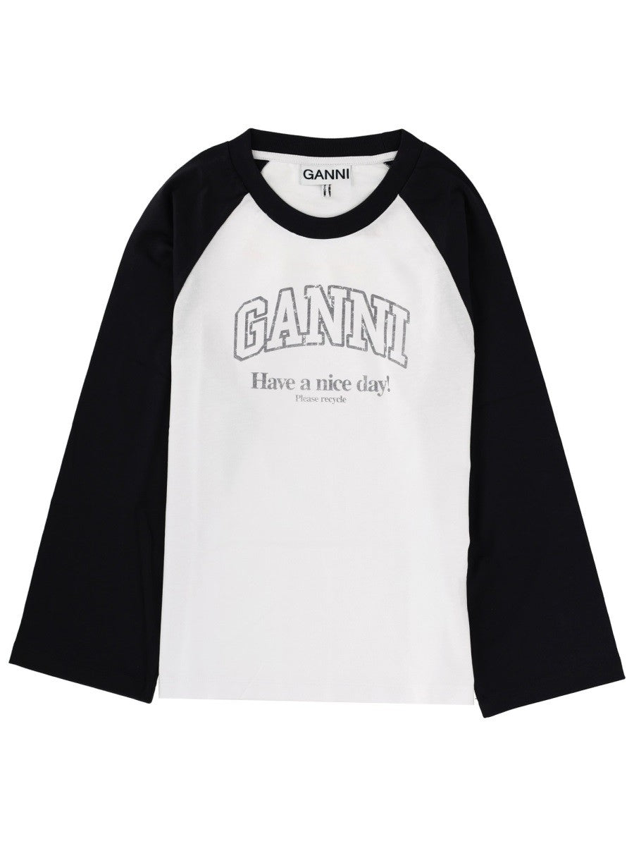 GANNI - Woman - White - T-shirt