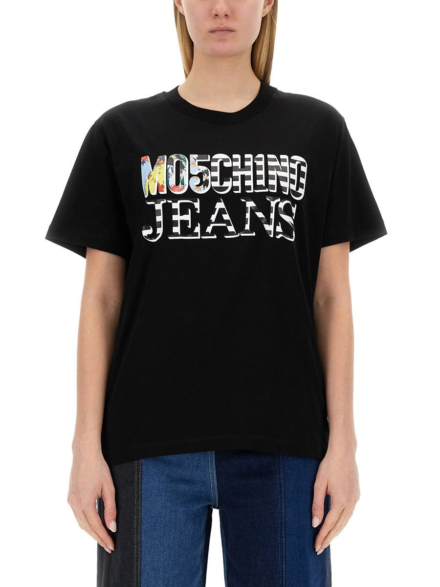 MOSCHINO JEANS - Woman - Black - T-shirt