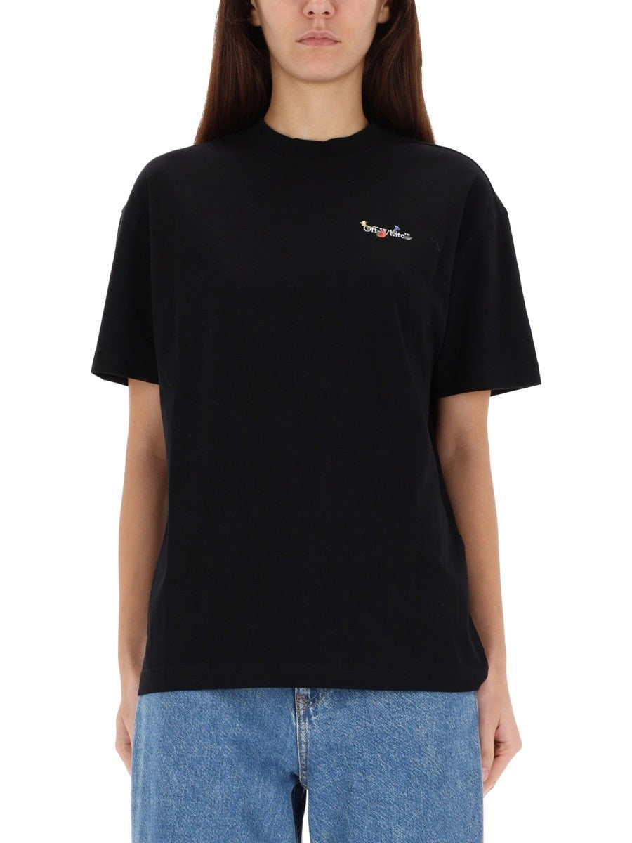 Off-white - Woman - Black - T-shirt