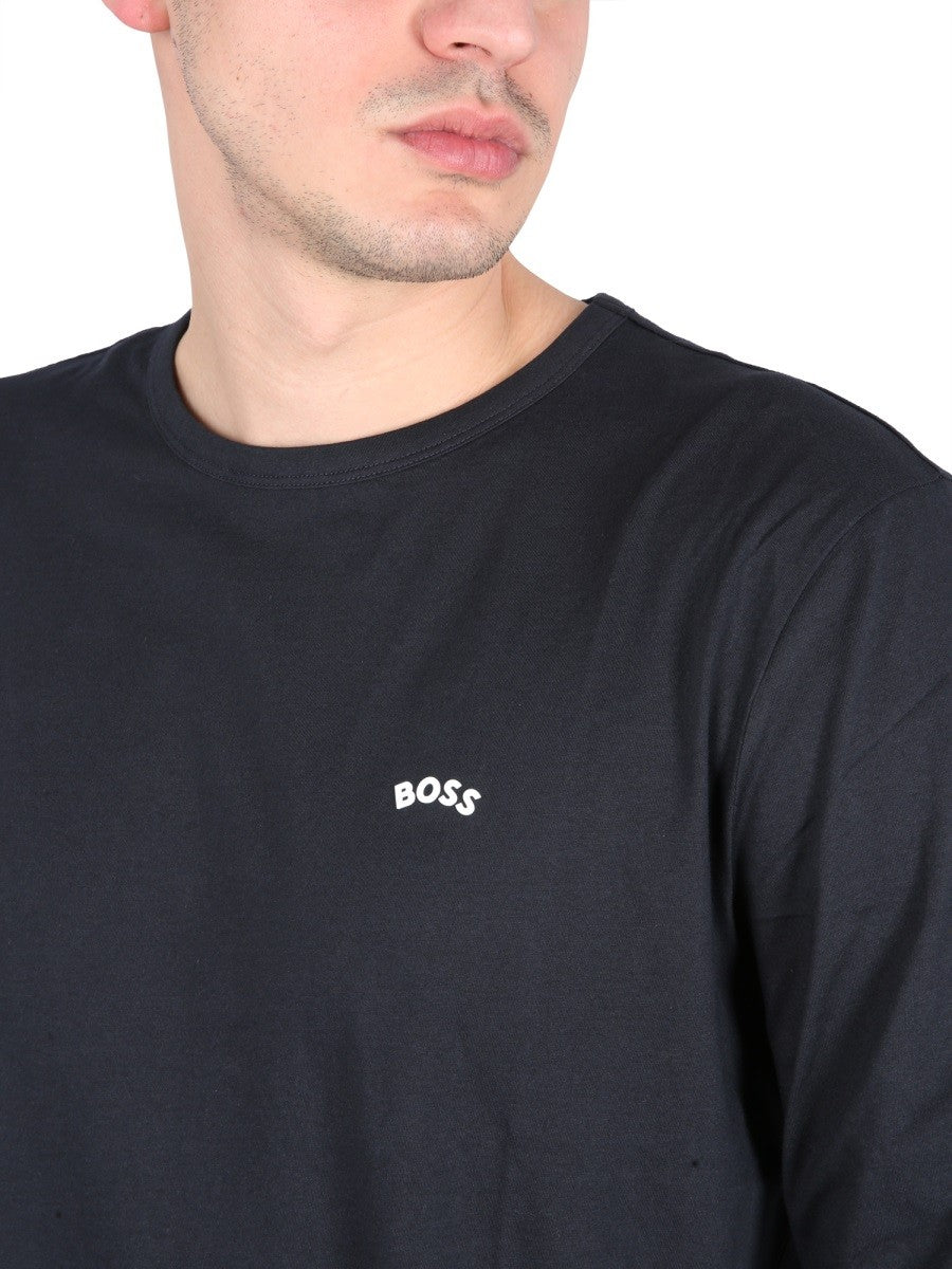 Boss - Man - Blue - T-shirt
