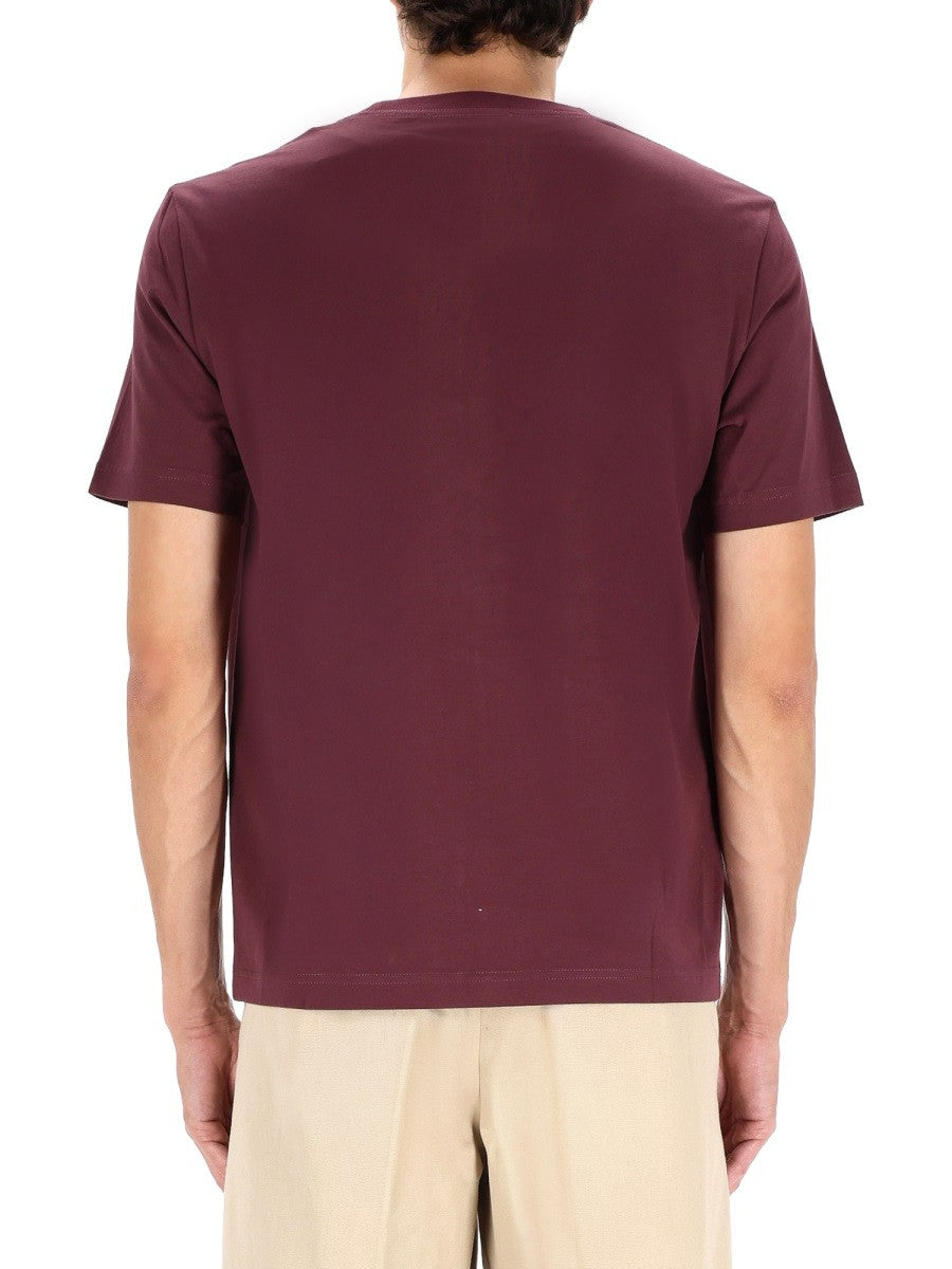 Lanvin - Man - Red - T-shirt