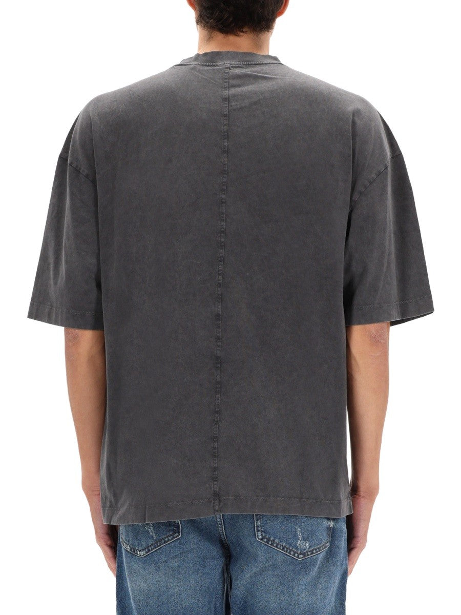 Hugo - Man - Grey - T-shirt