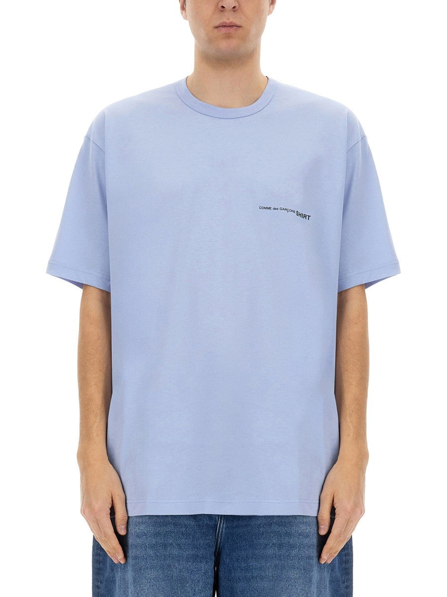 COMME DES GARCONS SHIRT - Man - Blue - T-shirt