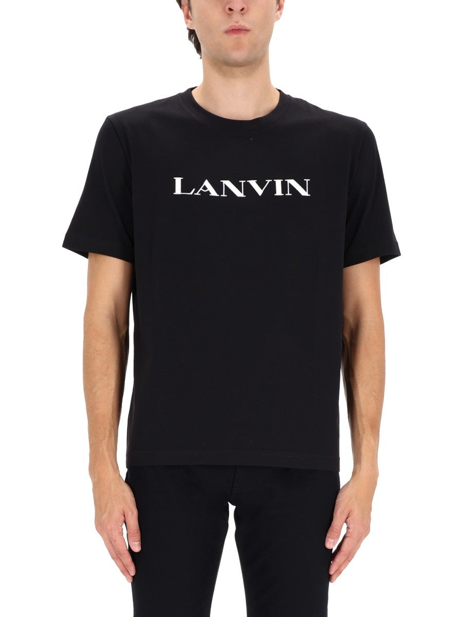 Lanvin - Man - Black - T-shirt