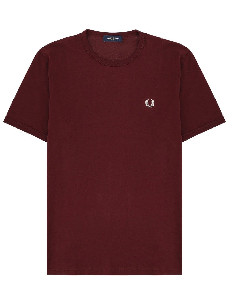 FRED PERRY - Man - Red - T-shirt