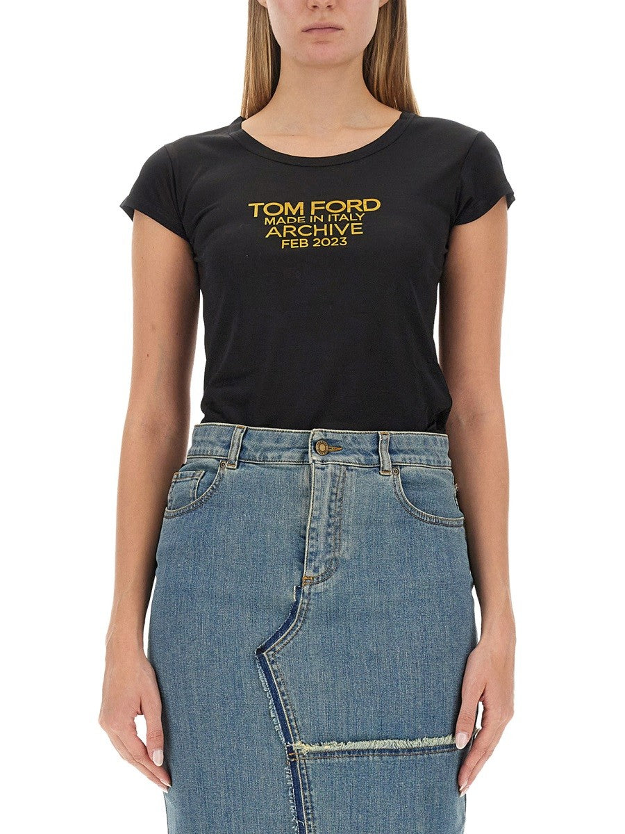 TOM FORD - Woman - Black - T-shirt