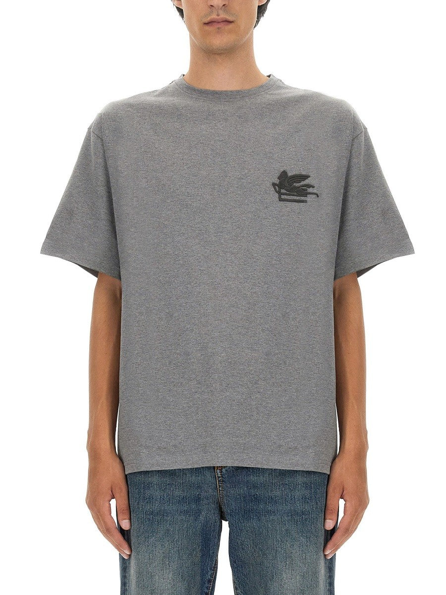 Etro - Man - Grey - T-shirt