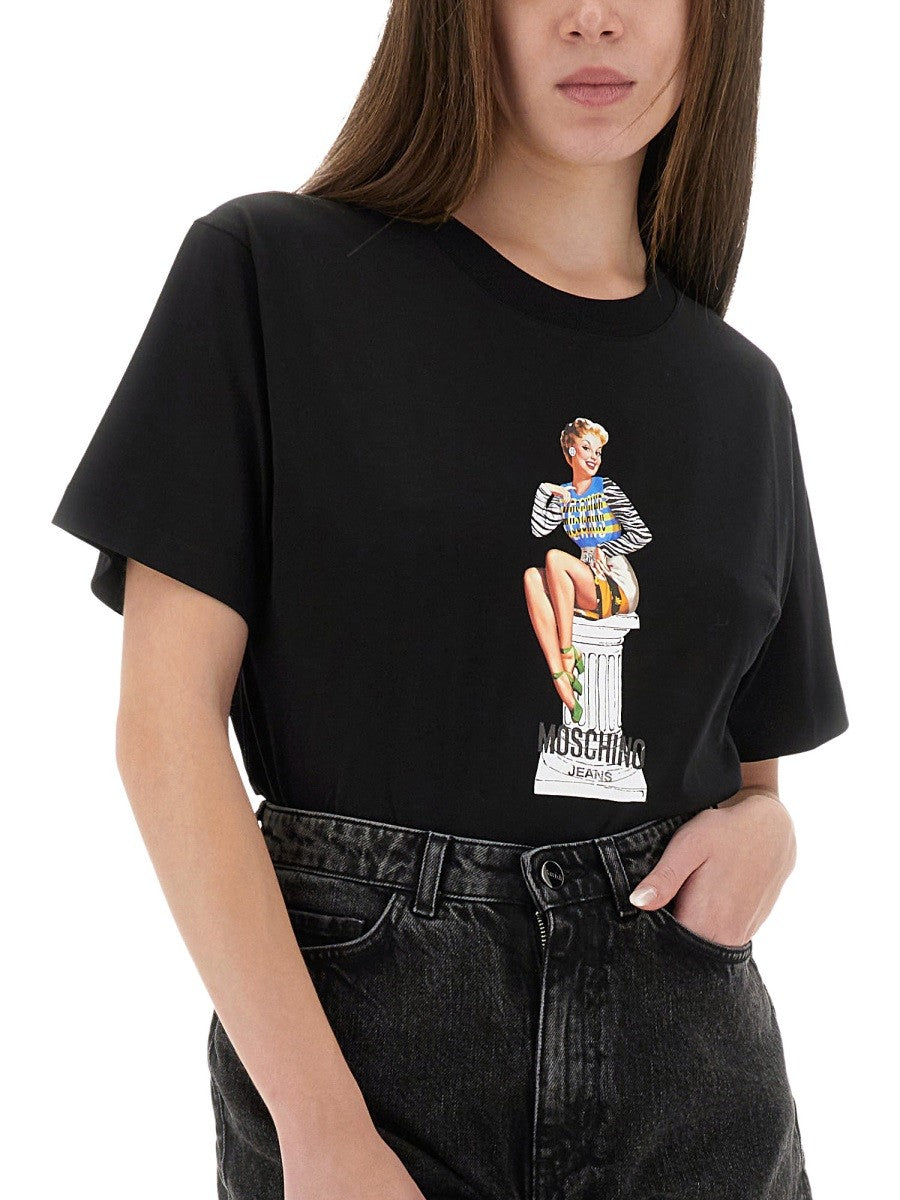 MOSCHINO JEANS - Női - Fekete - Póló