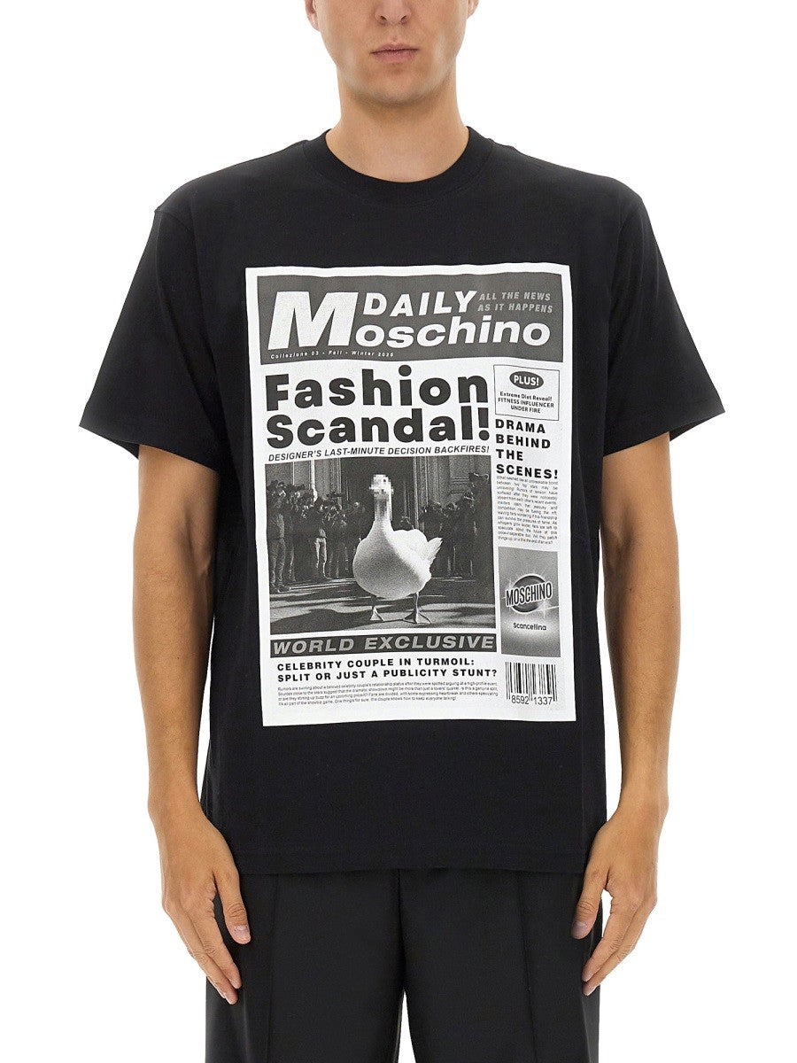 Moschino - Férfi - Fekete - Póló