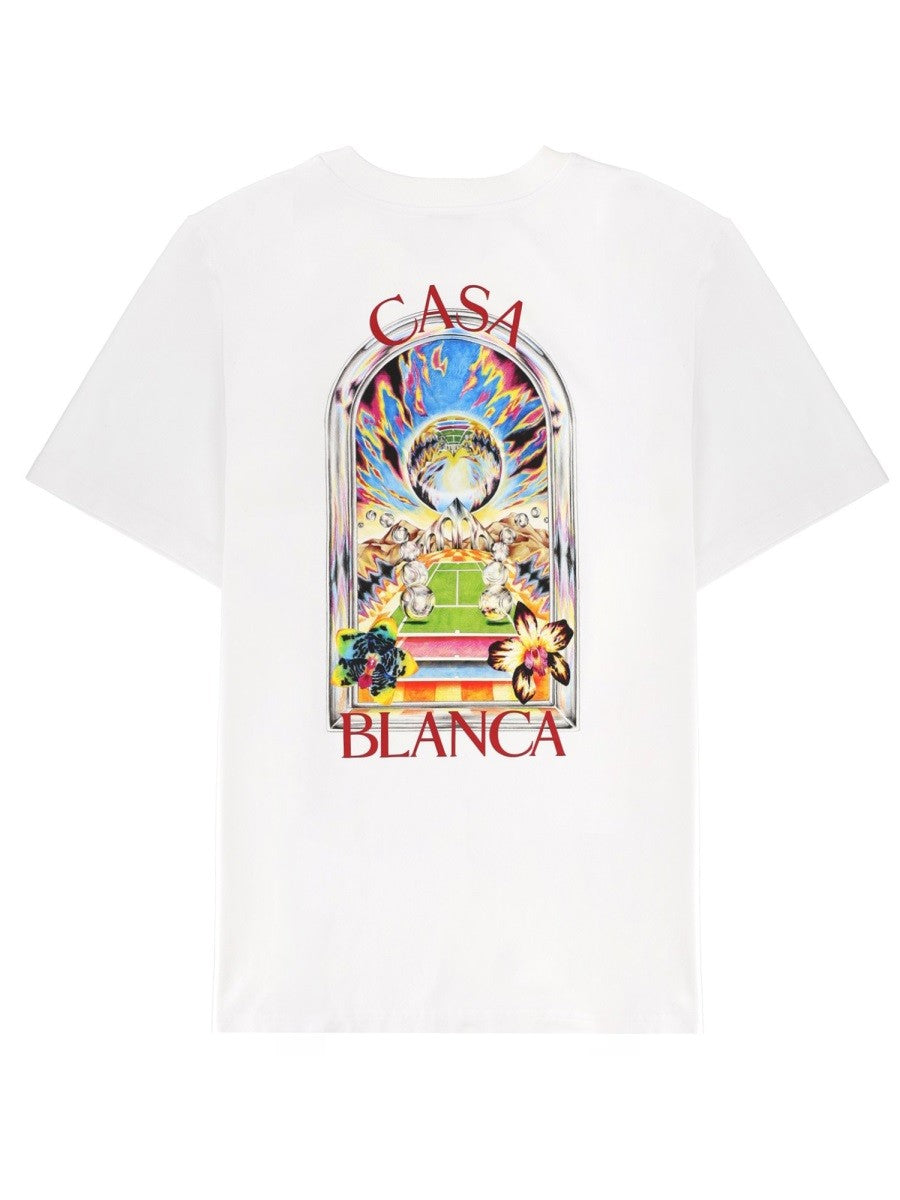 CASABLANCA - Man - White - T-shirt