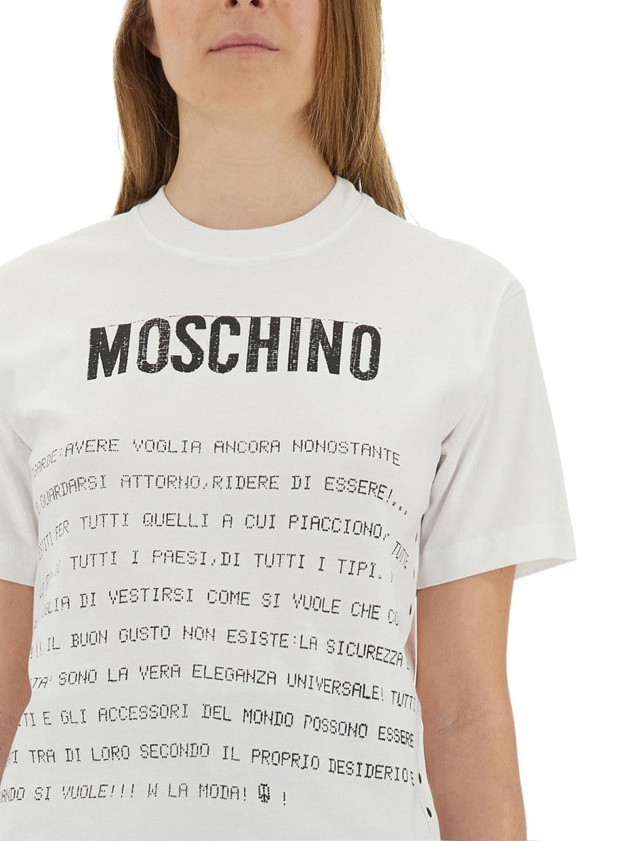 Moschino - Női - Fehér - Póló