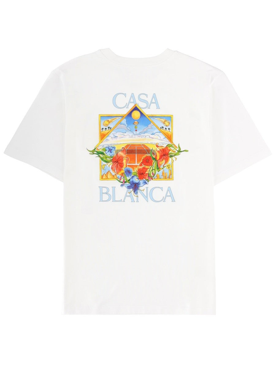 CASABLANCA - Man - White - T-shirt