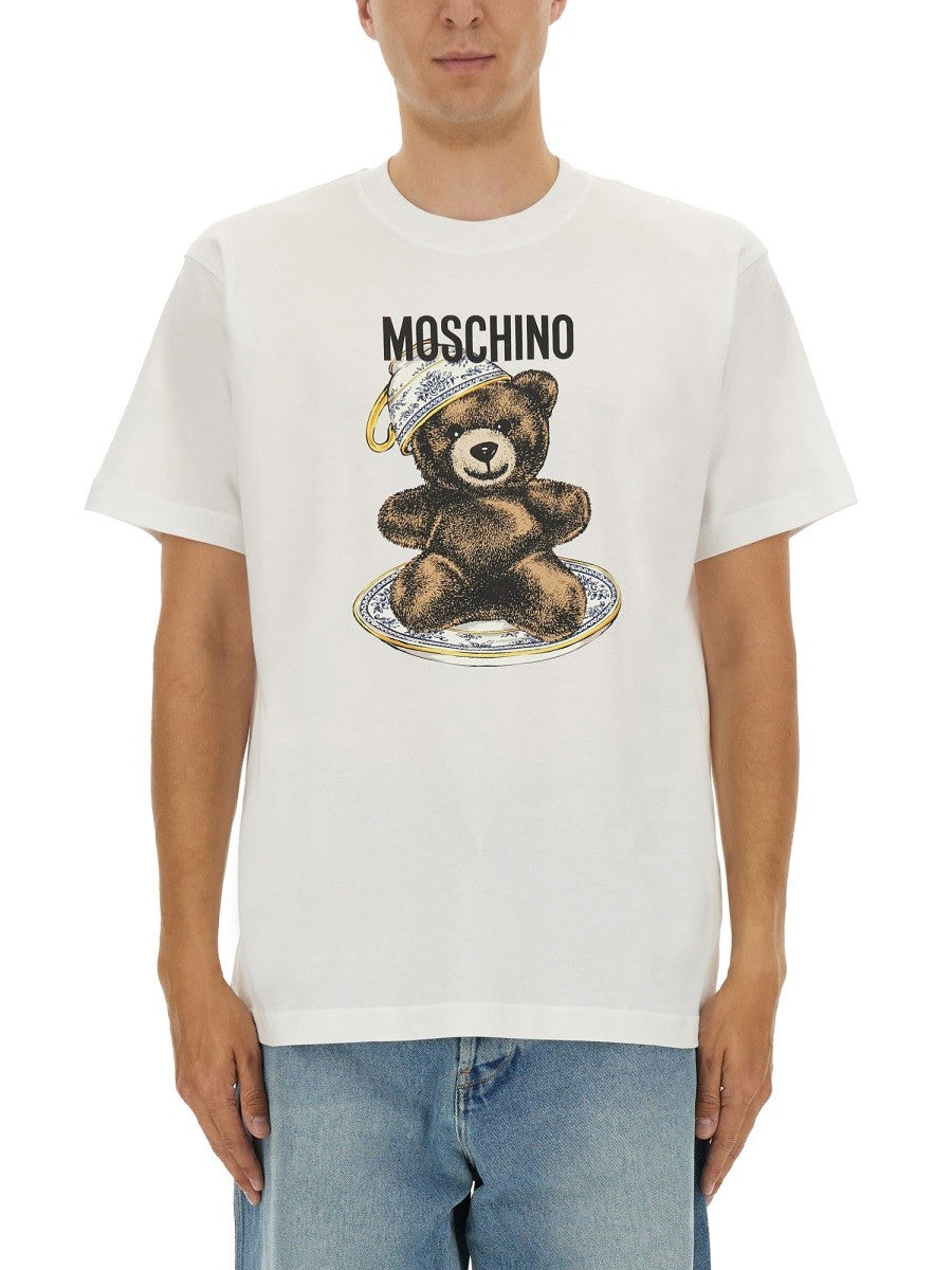 Moschino - Férfi - Fehér - Póló