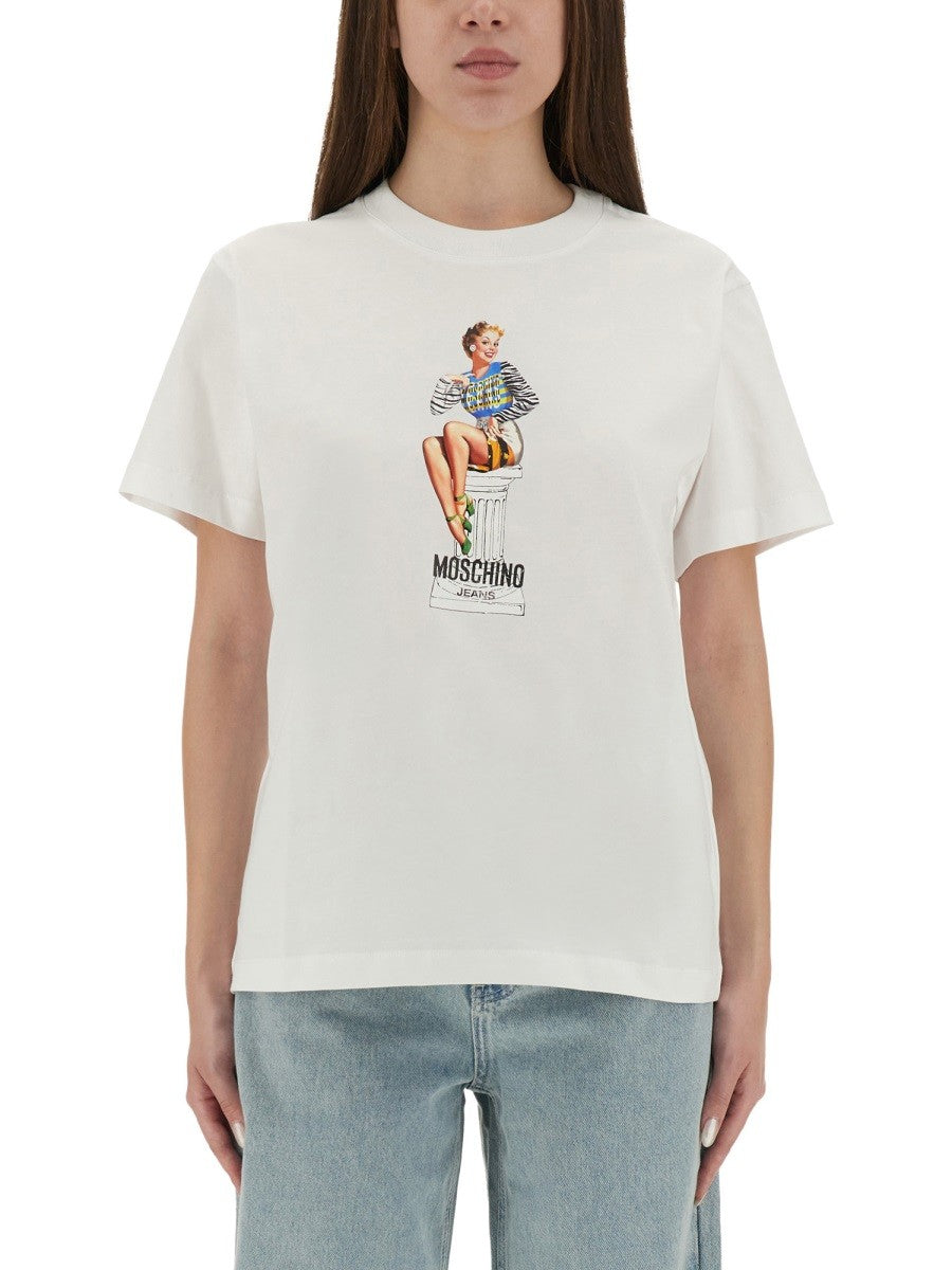 MOSCHINO JEANS - Női - Fehér - Póló