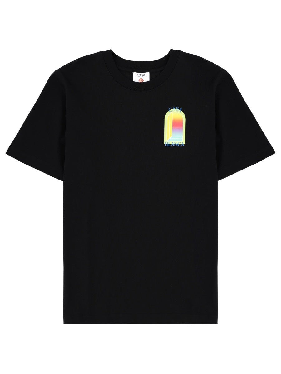 CASABLANCA - Man - Black - T-shirt