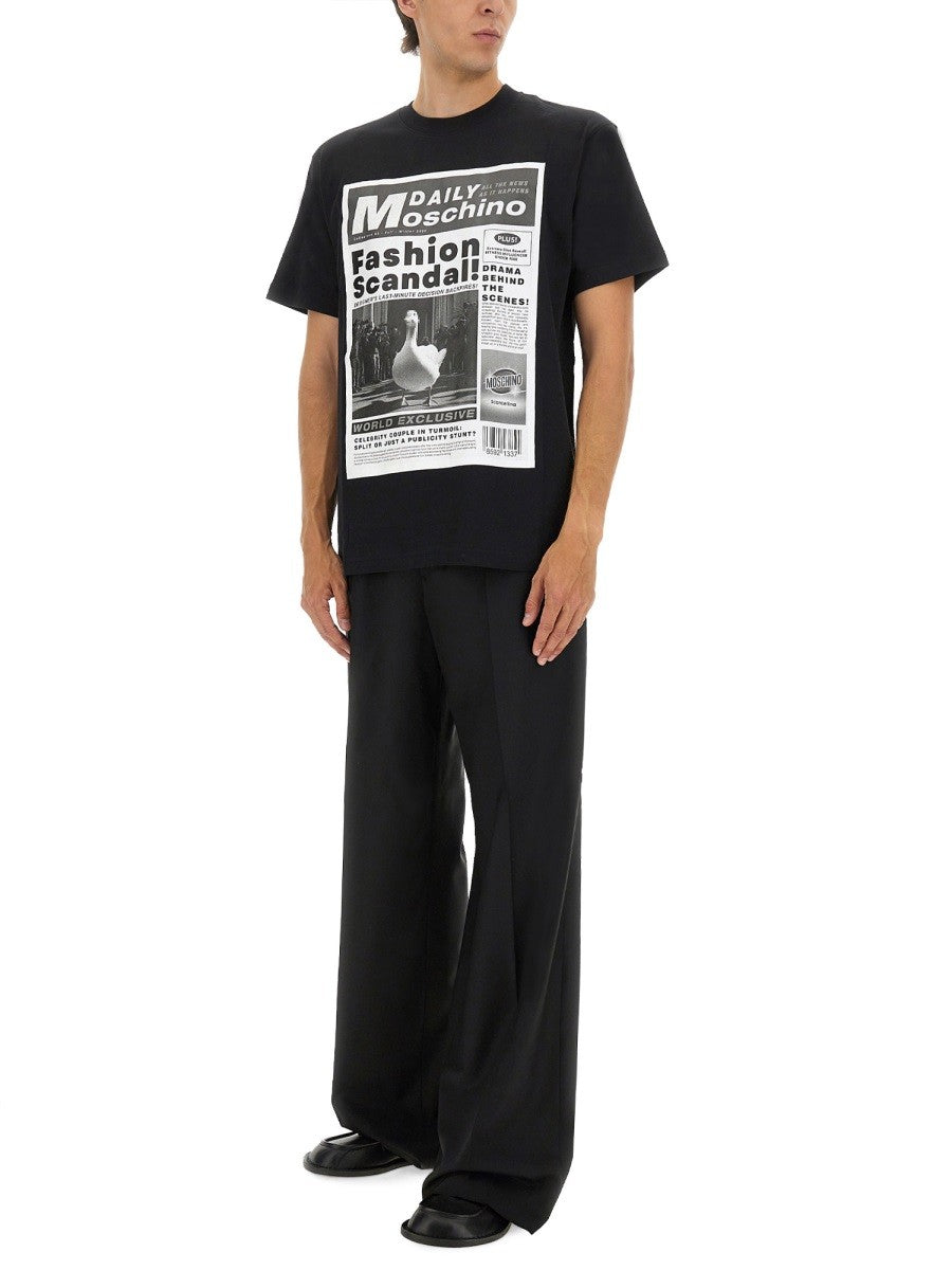 Moschino - Férfi - Fekete - Póló