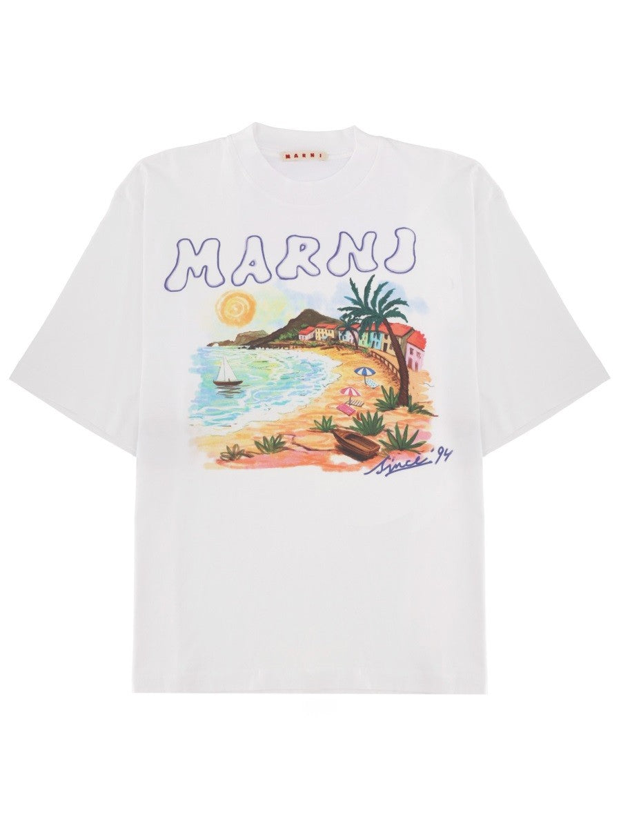 Marni - Man - White - T-shirt