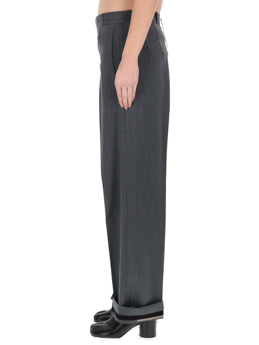 Maison Margiela - Woman - Grey - Pants