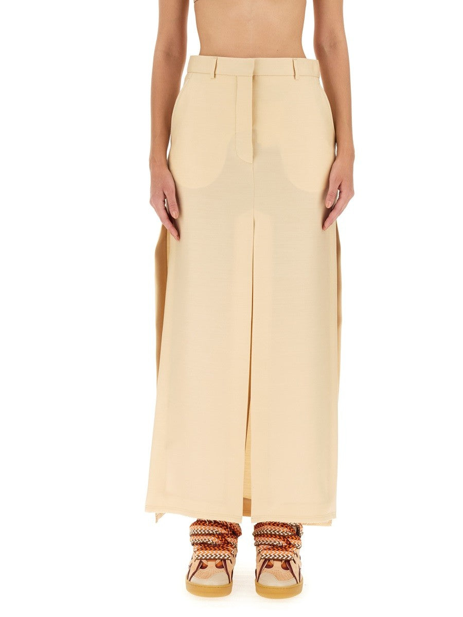 Lanvin - Woman - Beige - Skirt