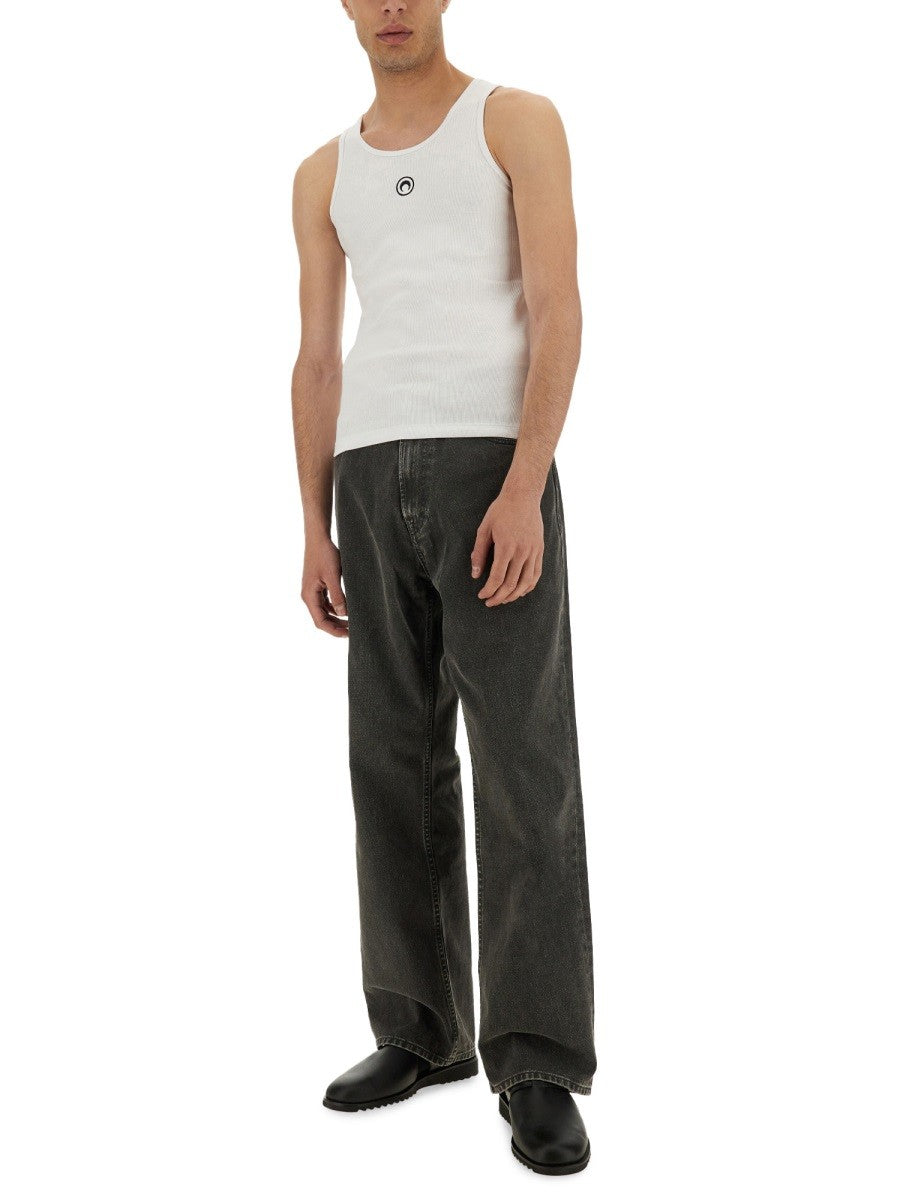 MARINE SERRE - Man - White - Top