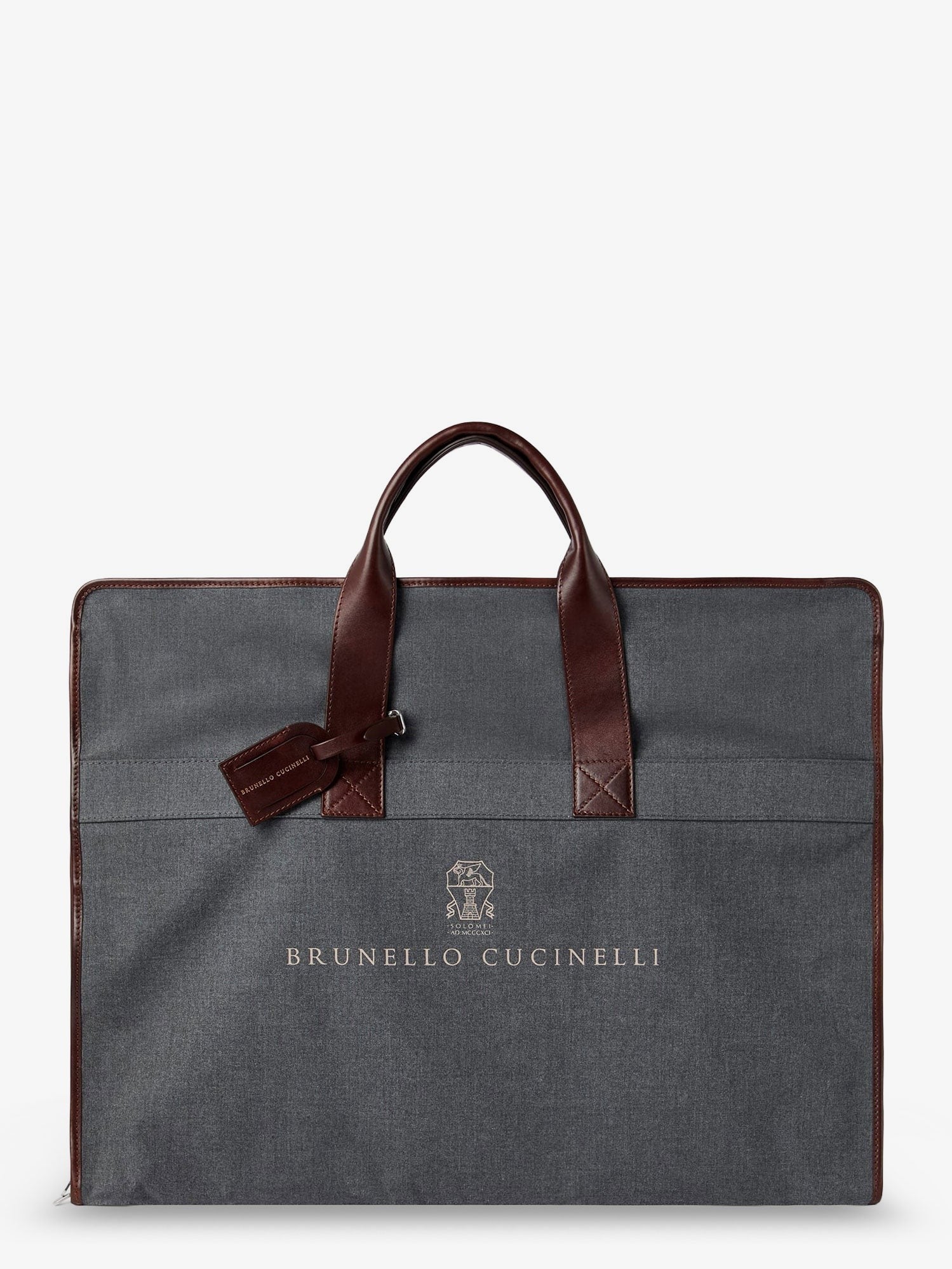 Brunello Cucinelli - Man - Grey - Handbag