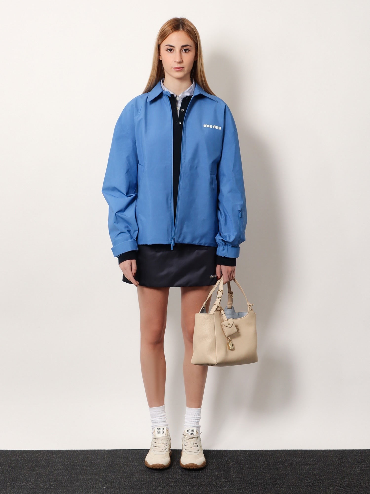 Miu Miu - Woman - Blue - Jacket
