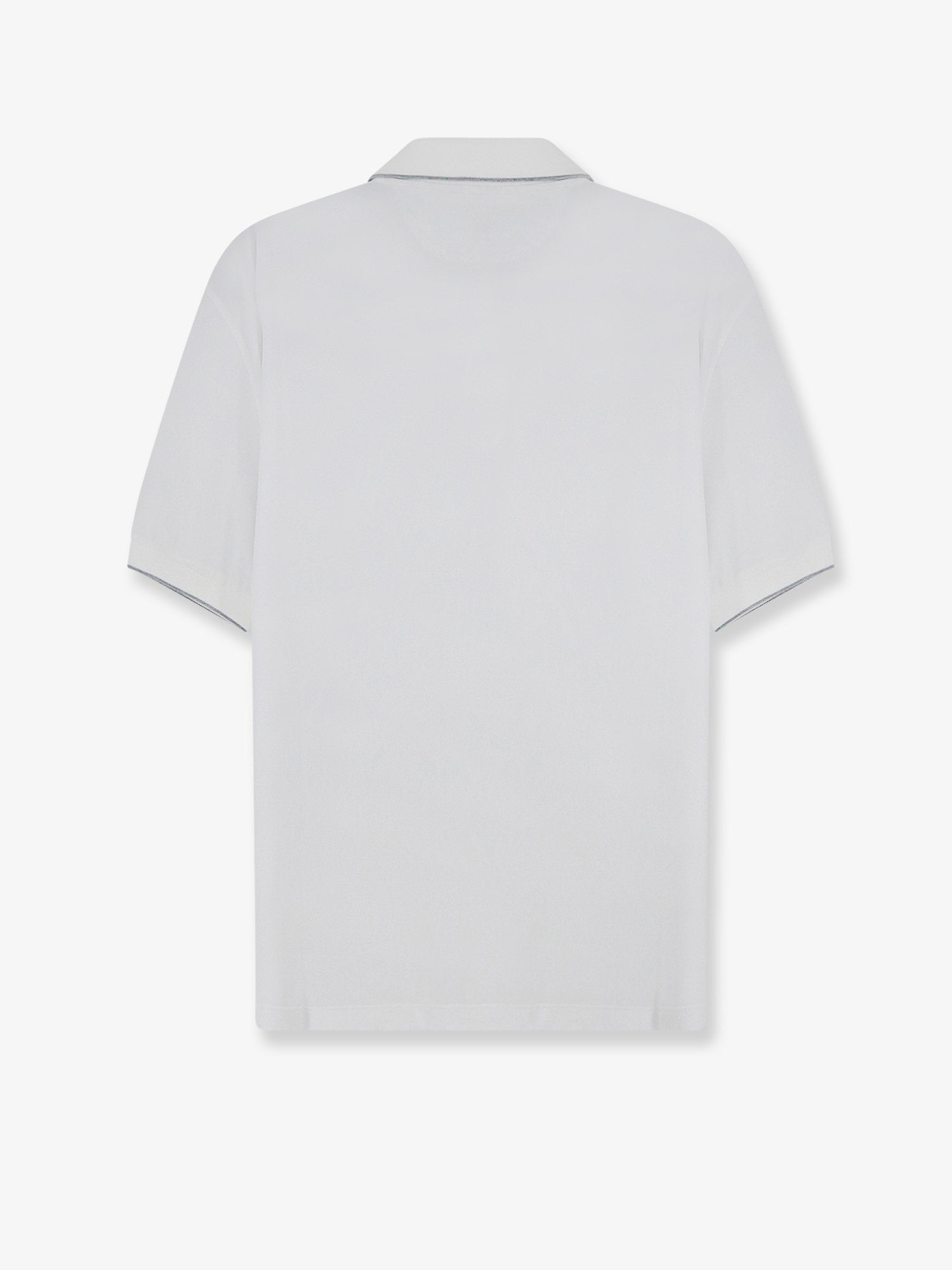 Brunello Cucinelli - Man - White - Polo Shirt