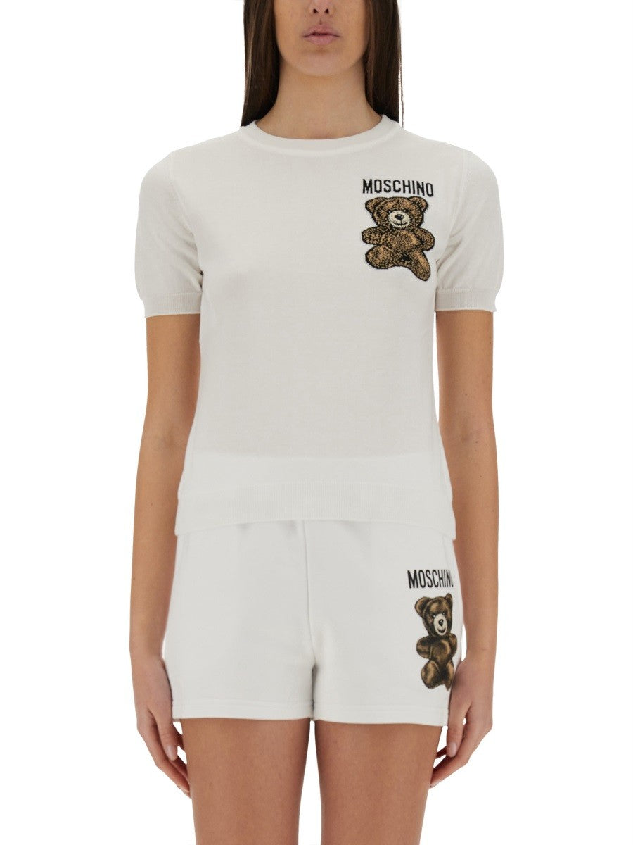 Moschino - Női - Fehér - Pulóver