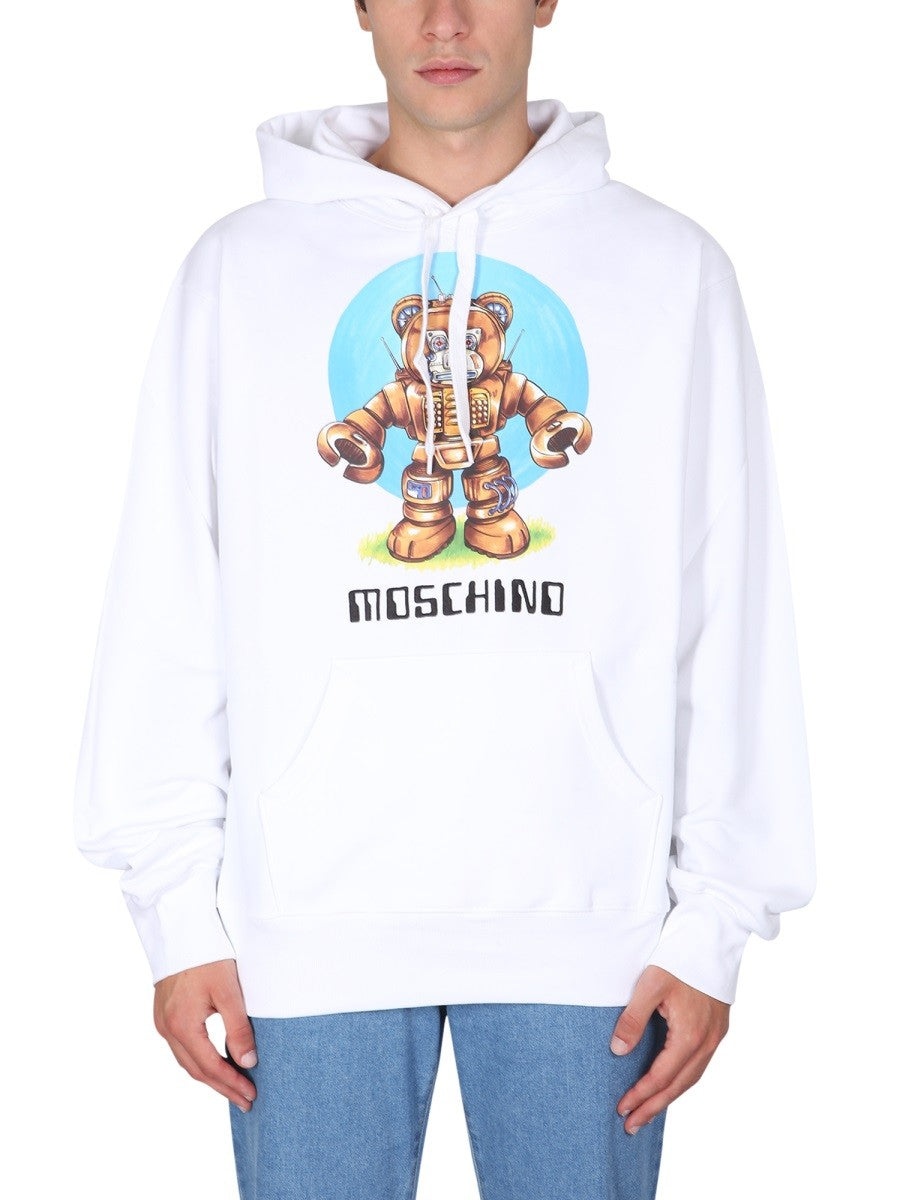 Moschino - Férfi - Fehér - Pulóver