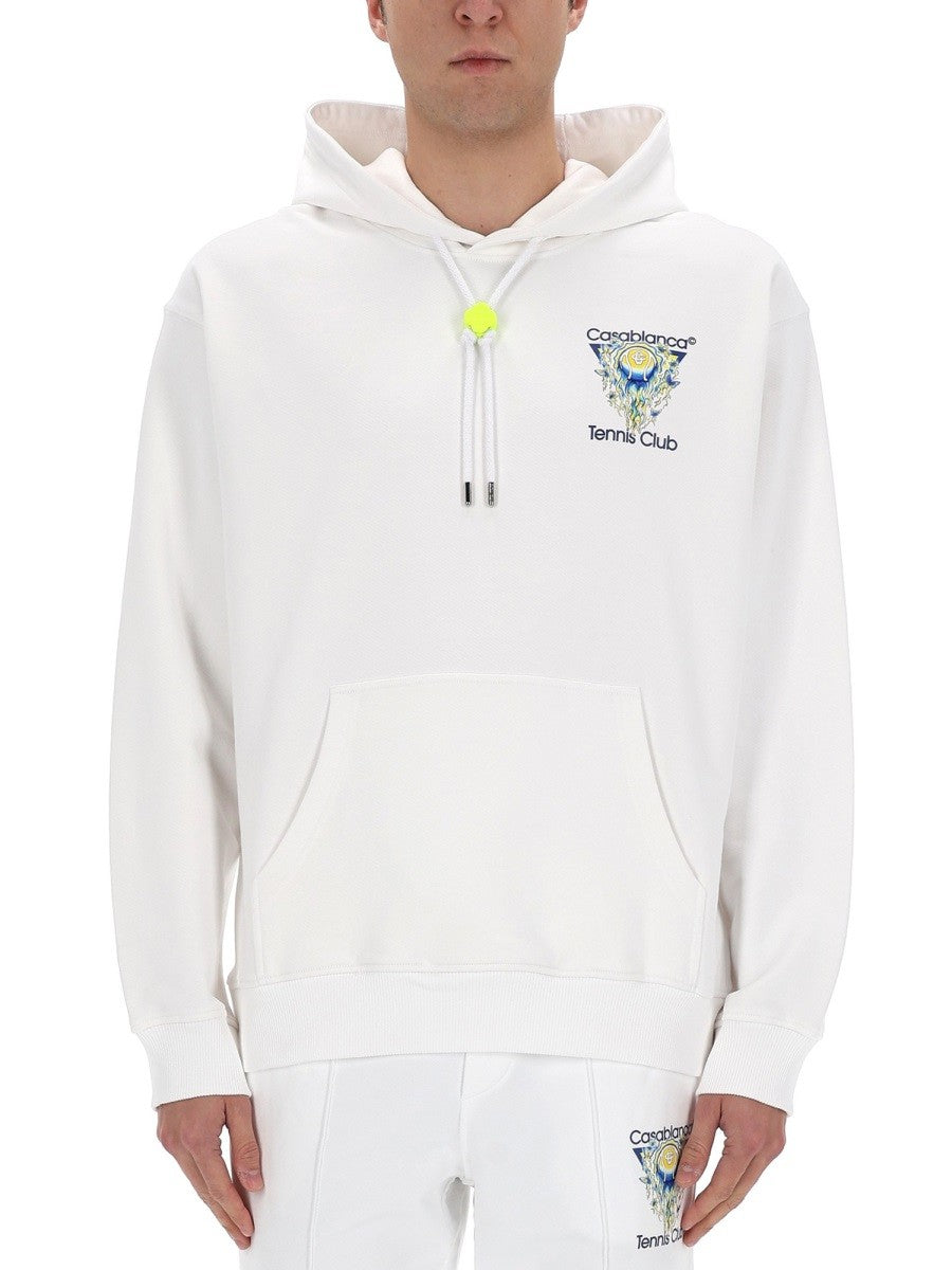 CASABLANCA - Man - White - Sweatshirt